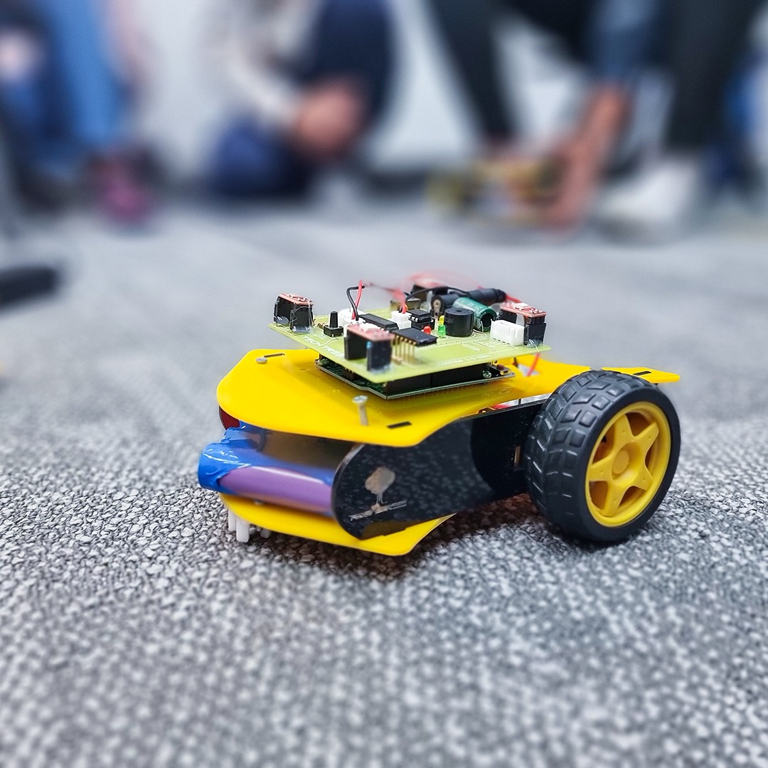 Children working on STEAM projects